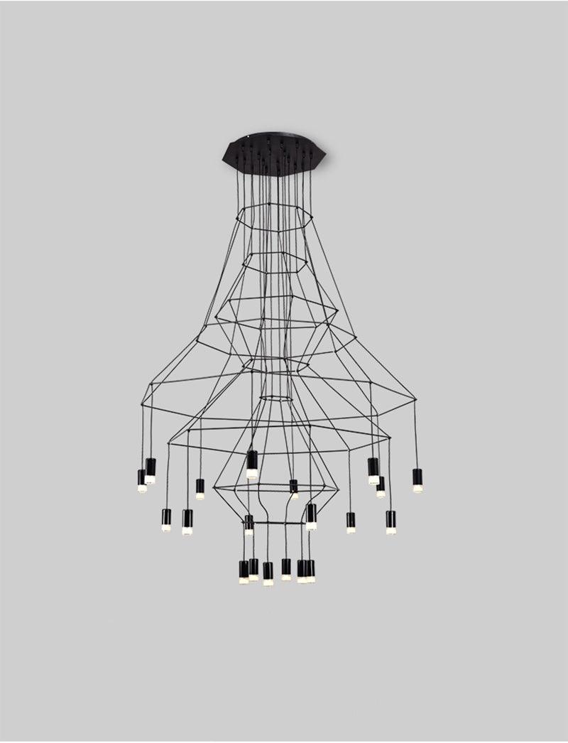 Lattice Chandelier