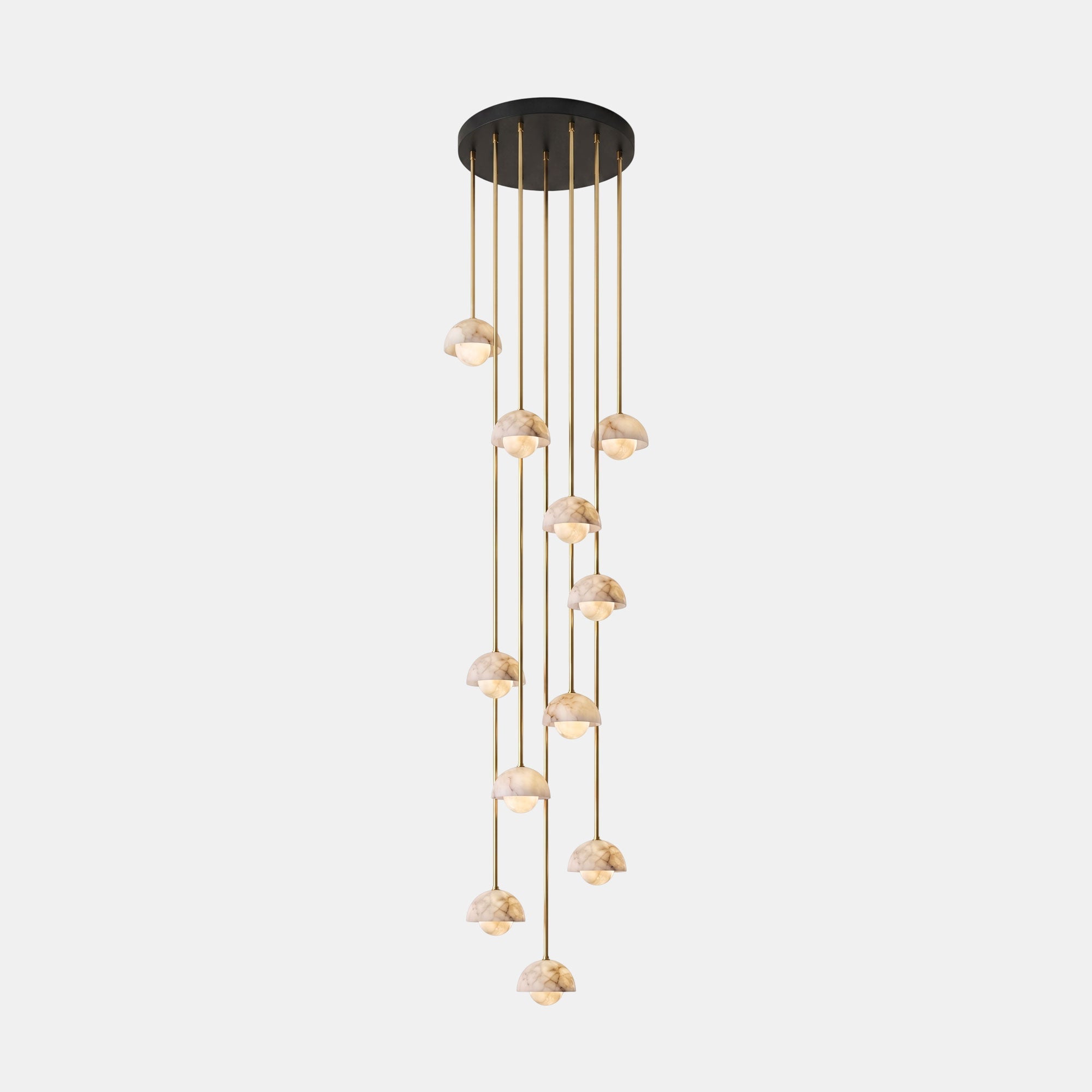 Alabaster Bud Pendant Lamp