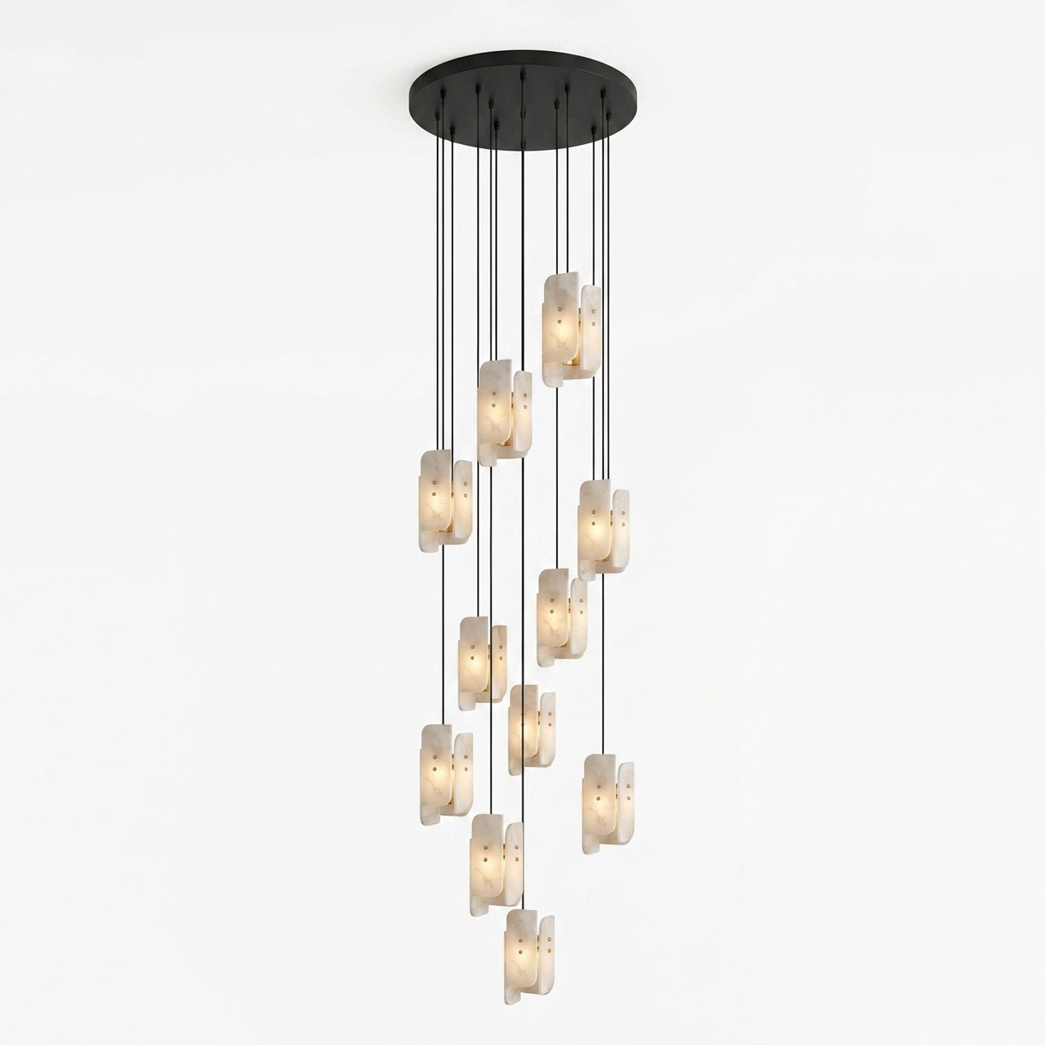 Megalith Mini Alabaster Pendant Light