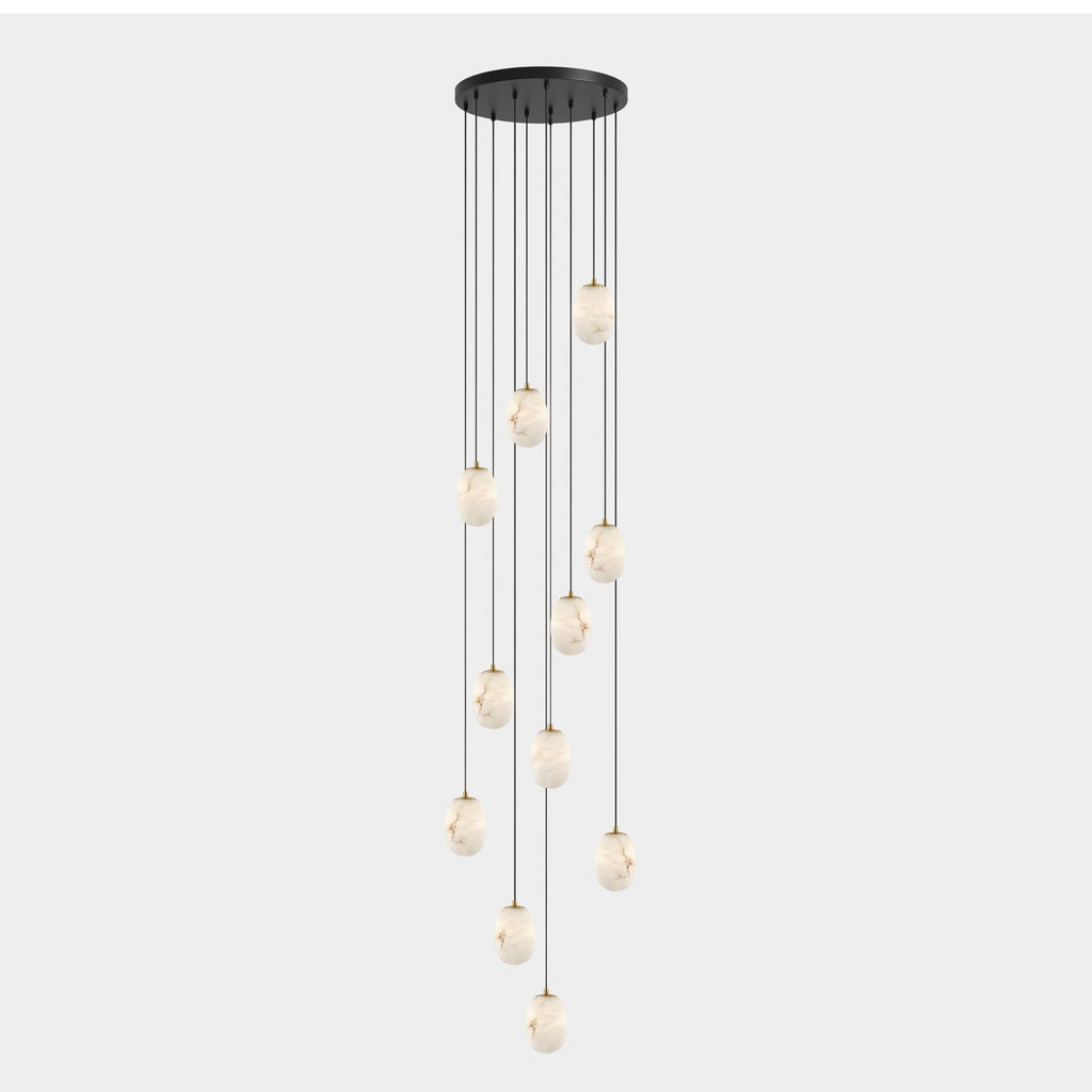 Pebble Alabaster Pendant Lamp