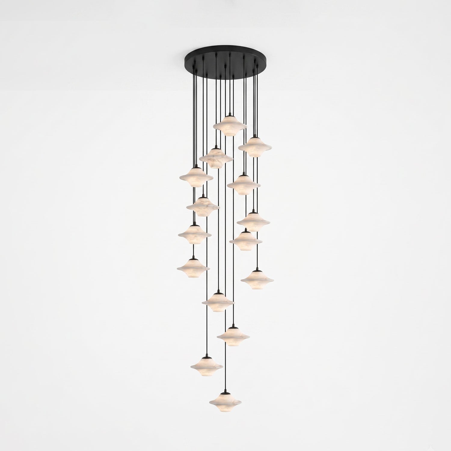 Saucer Alabaster Pendant Light