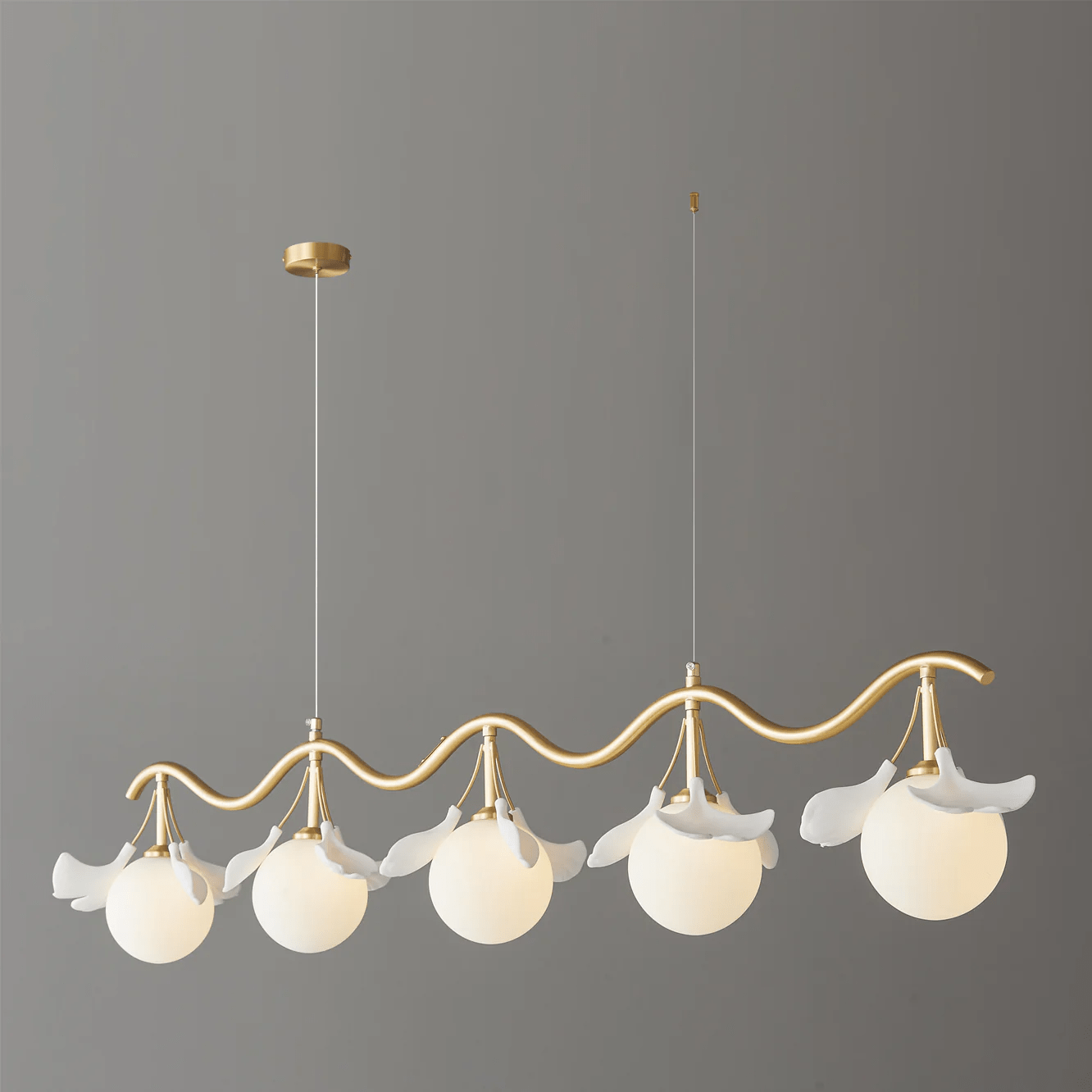 Gingko Orb Chandelier