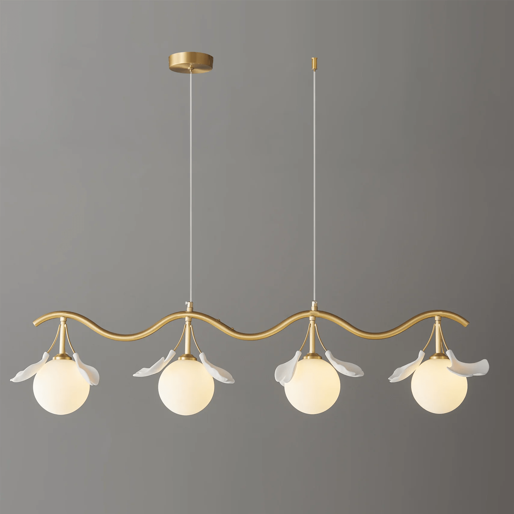 Gingko Orb Chandelier