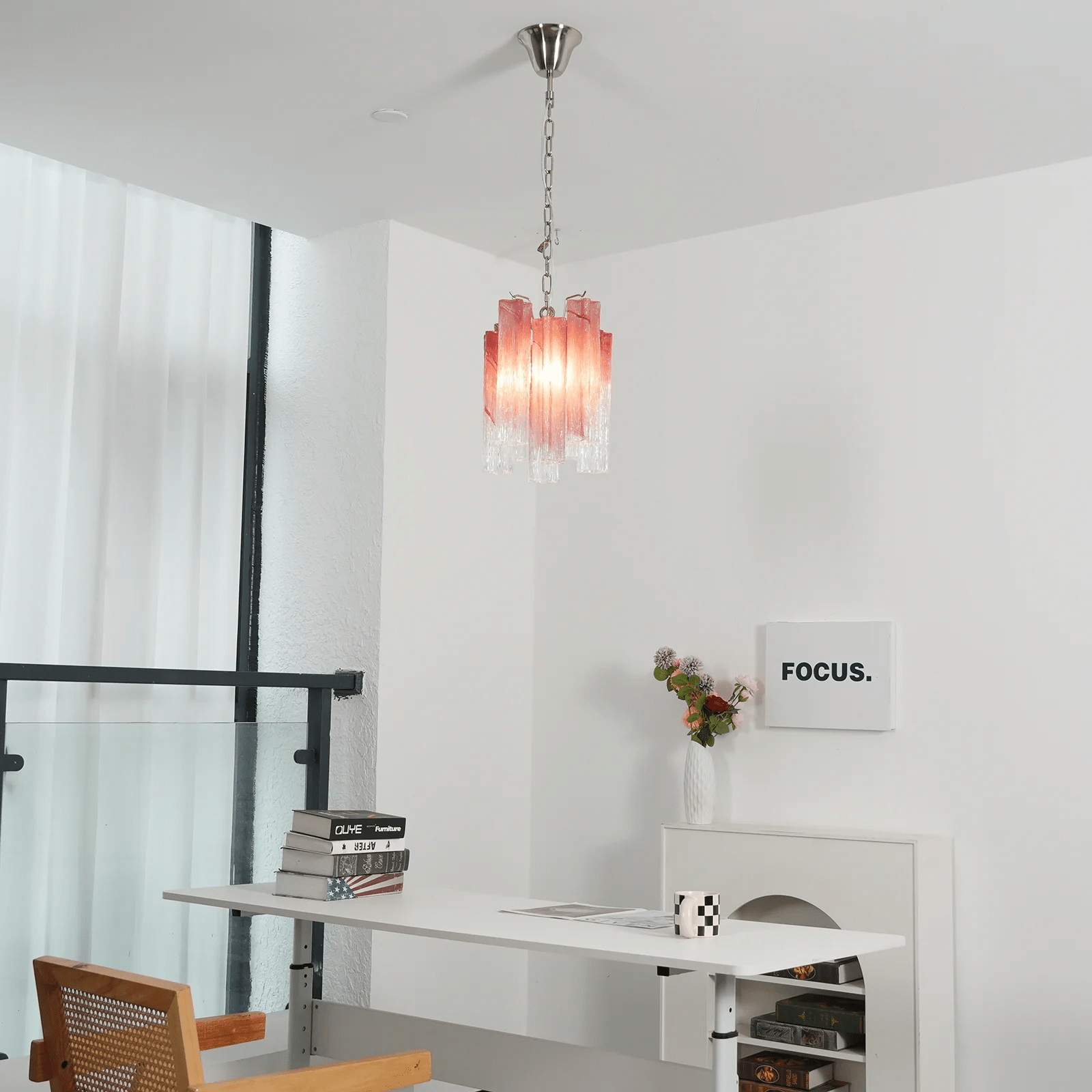 Rosatina Glass Chandelier