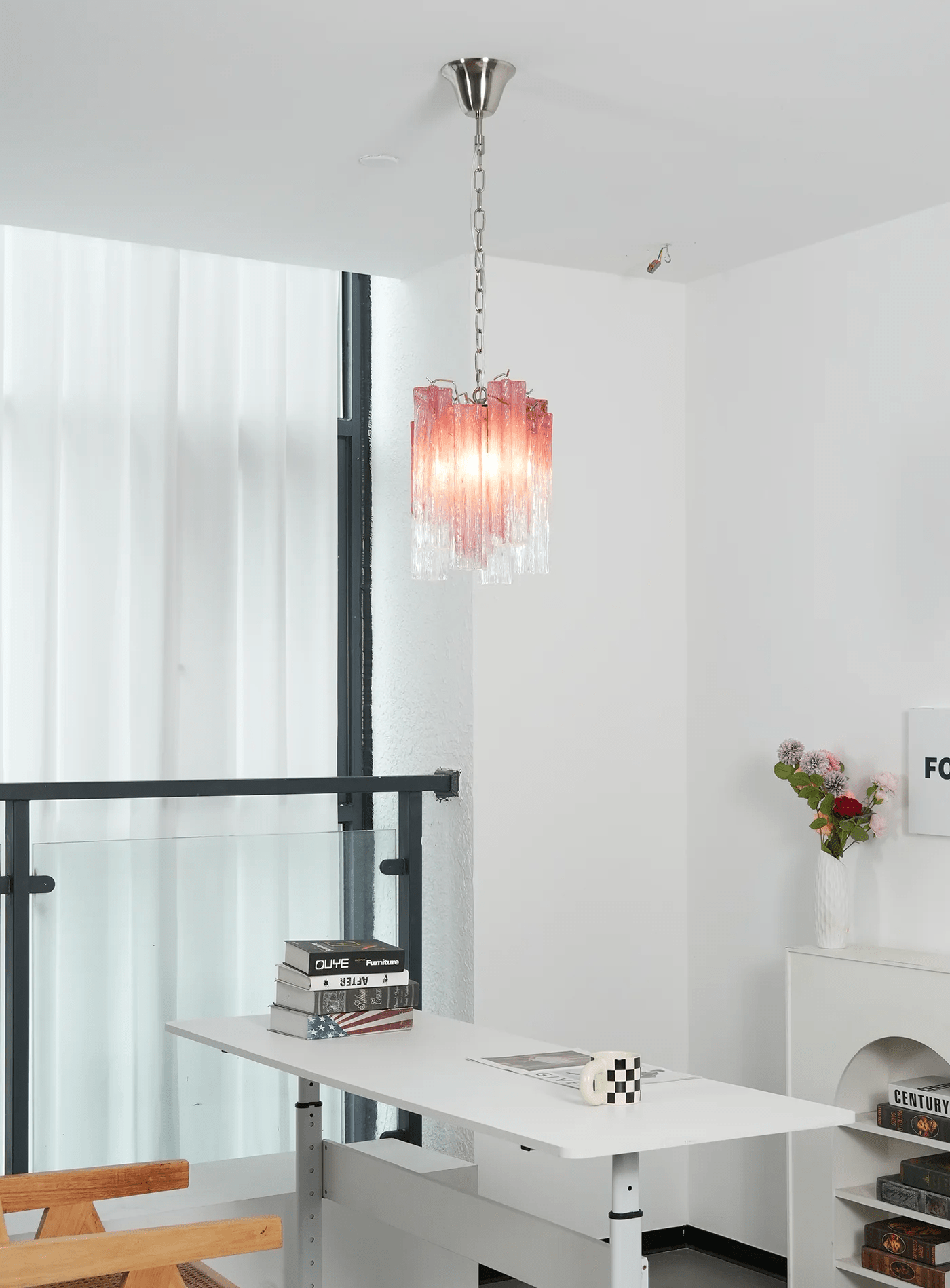 Rosatina Glass Chandelier