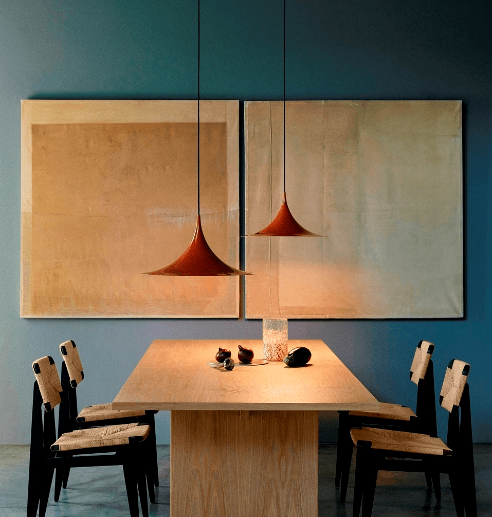 Semi Swag Pendant Light