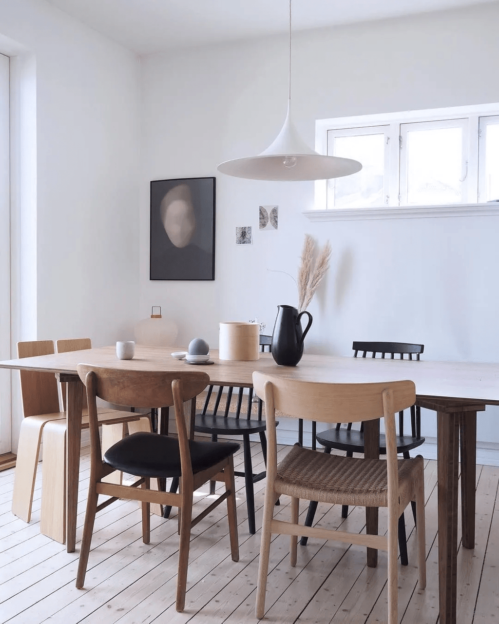 Semi Swag Pendant Light