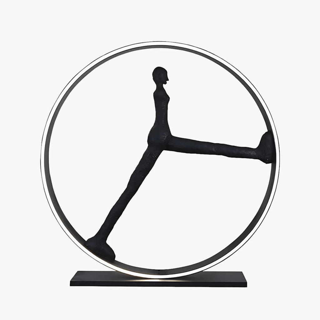 Time Walker Sculpture Floor Lamp