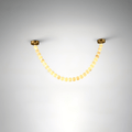 Alabaster Pearl Necklace Chandelier