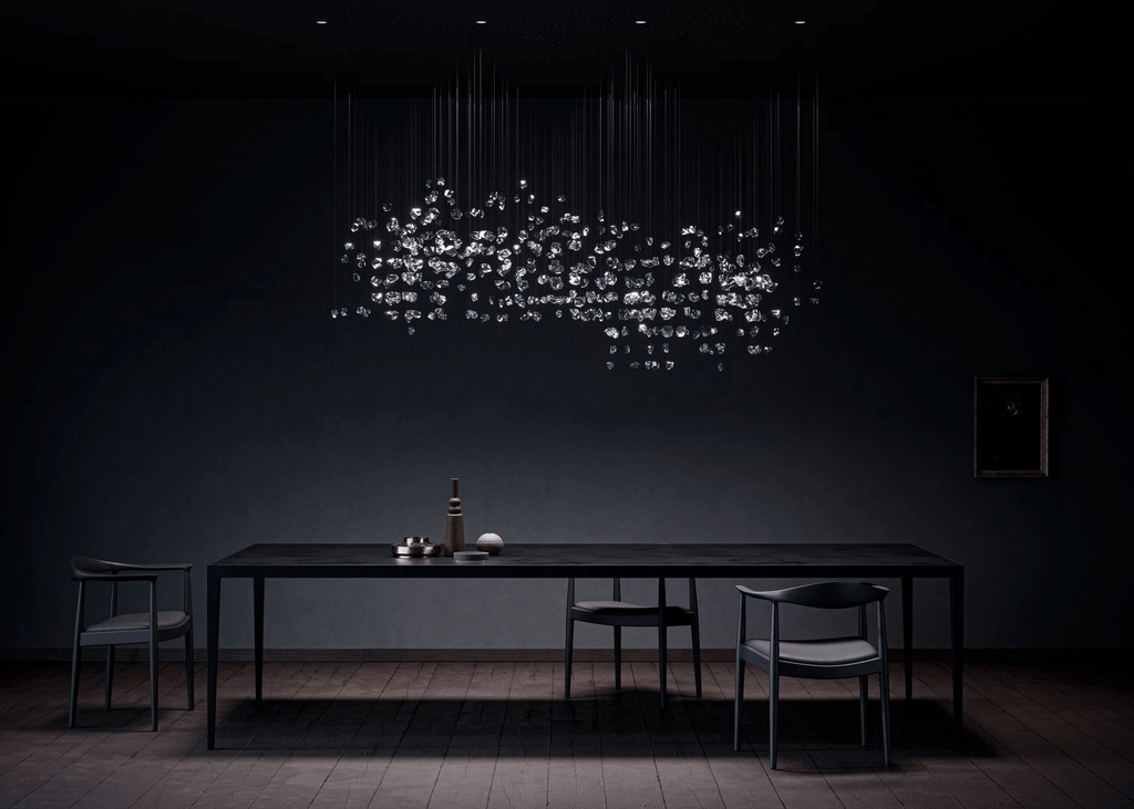 Raw Crystal Customize Chandelier