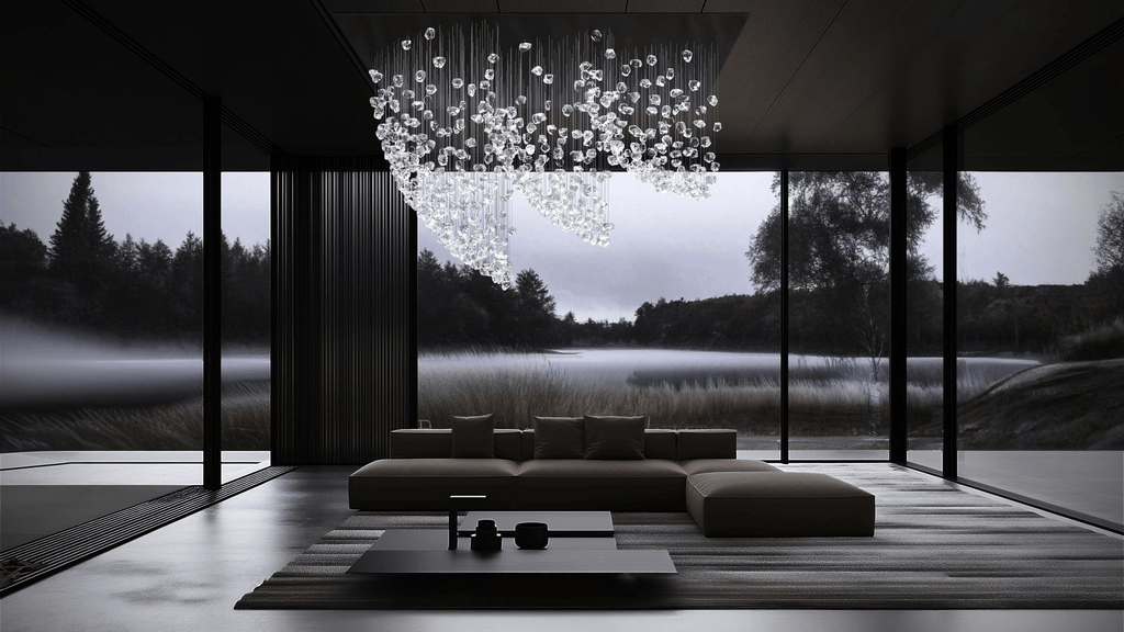 Raw Crystal Customize Chandelier
