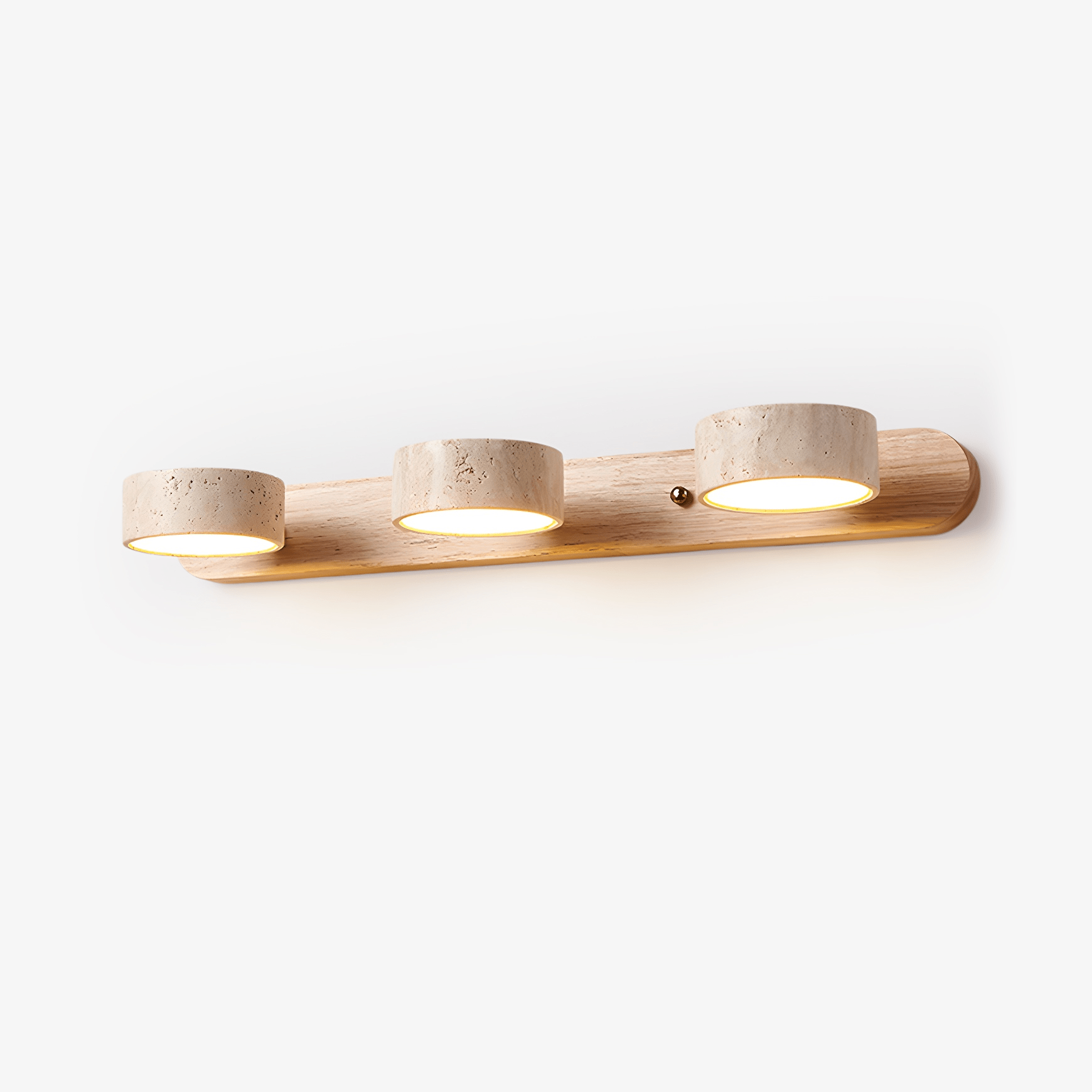 Travertine Duo Rechargeable Wall Light