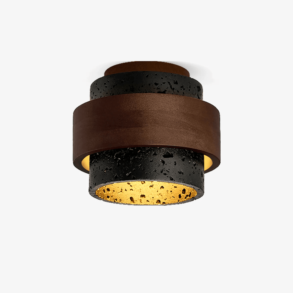 Ebony Ceiling Light