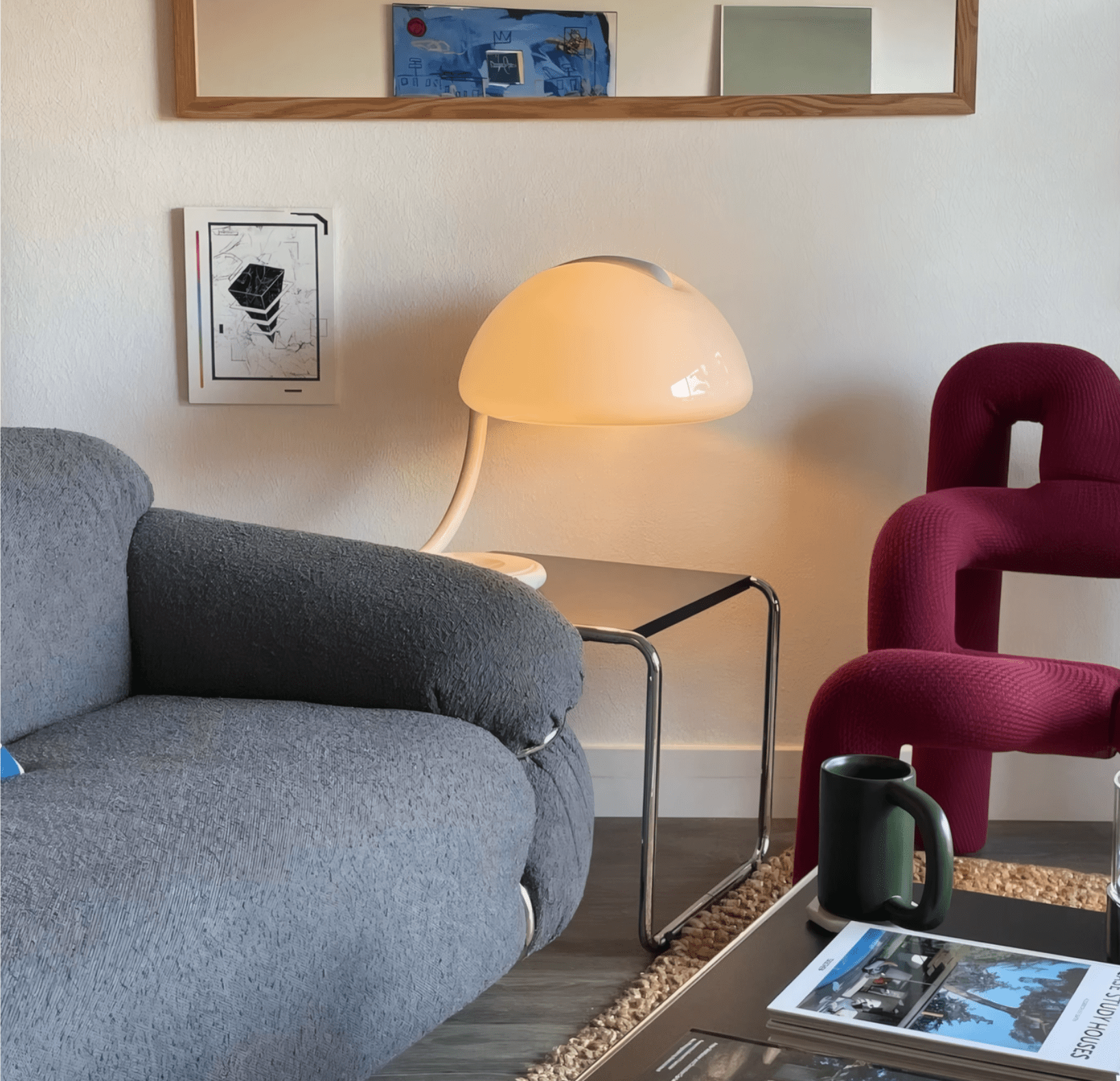 Arc Dome Table Lamp