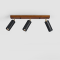 Volcanic Wood Trio Ceiling Spot