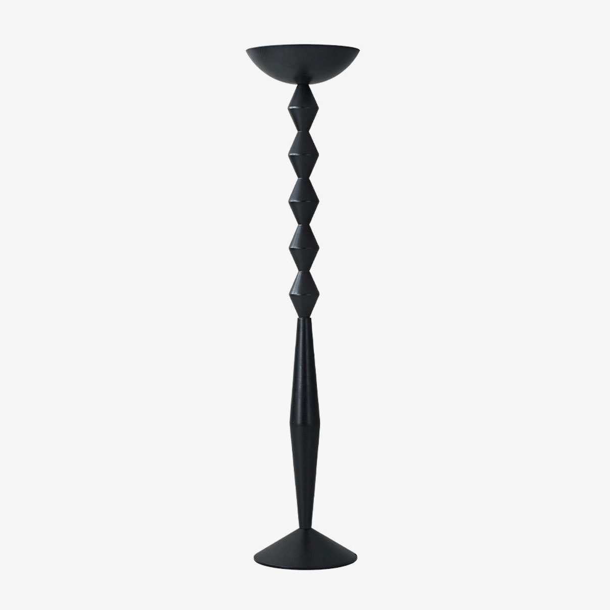 Sculptural Geometric Stack Floor Lamp