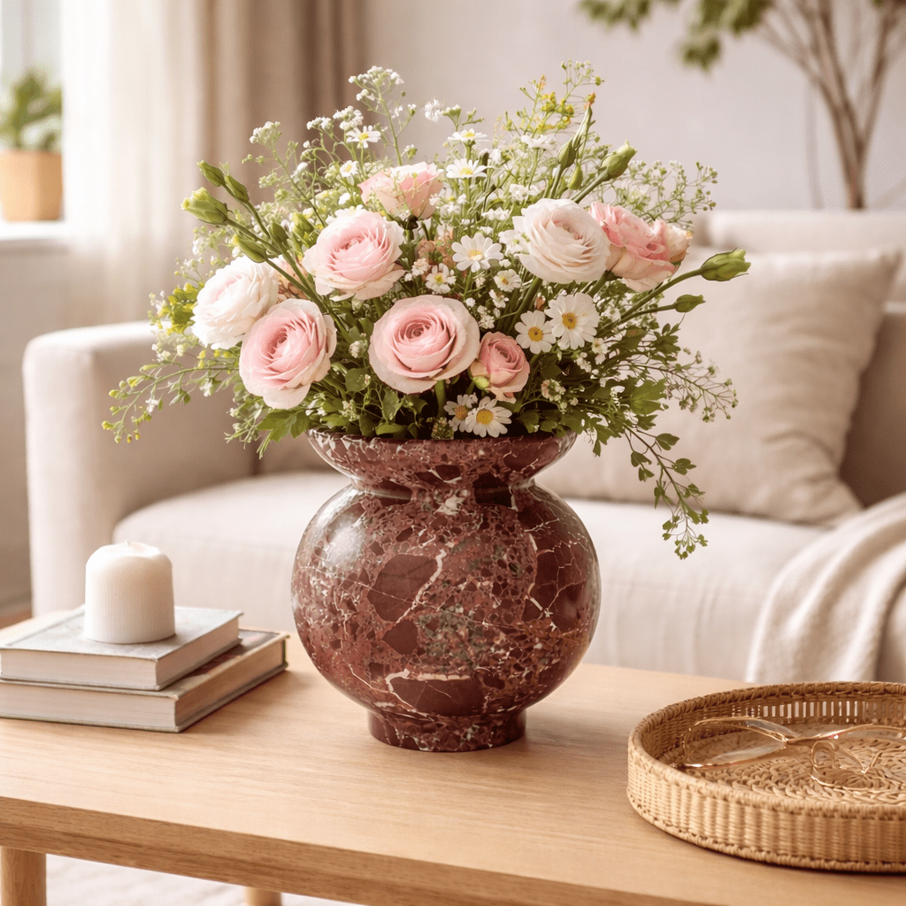 Marrow Marble Vase