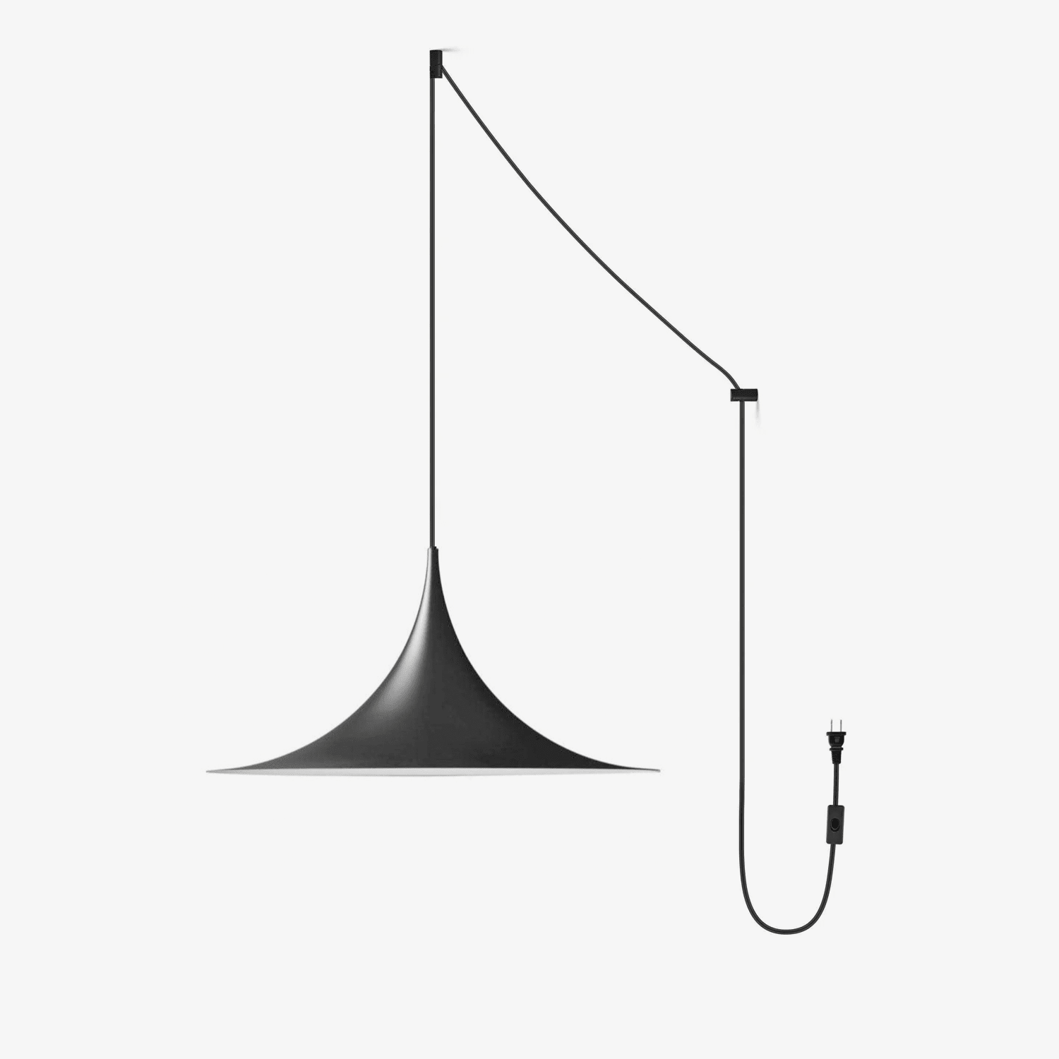 Semi Swag Pendant Light