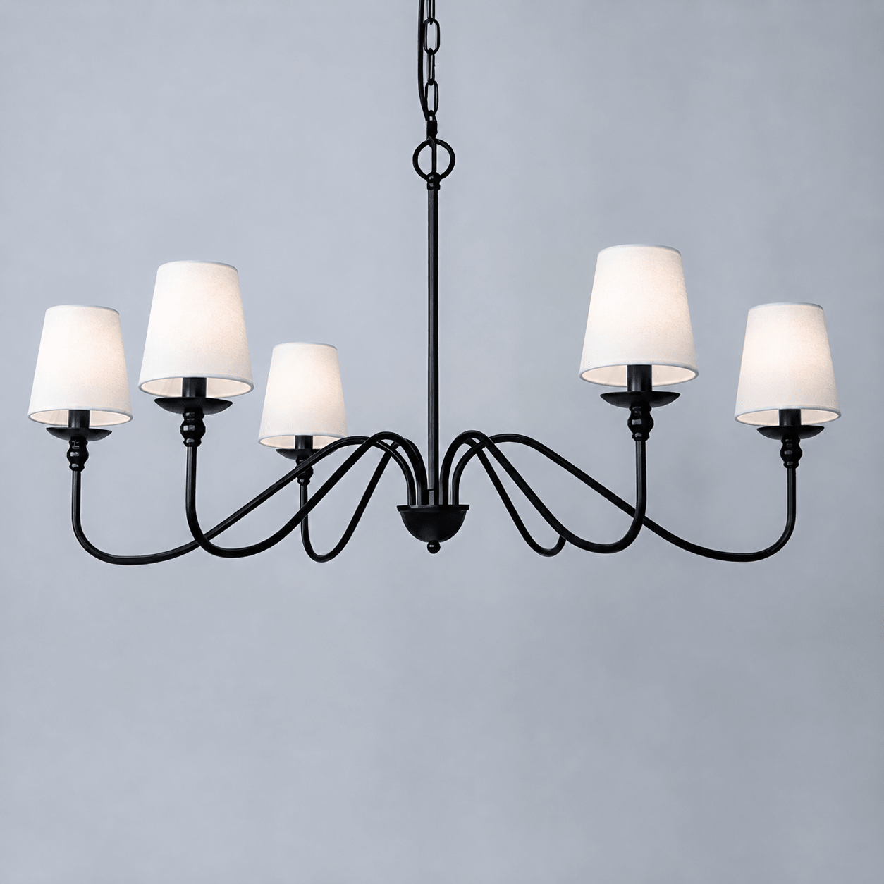 Timeless Gold Candle Chandelier