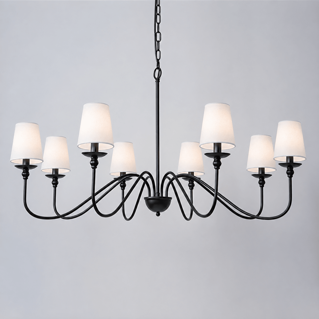 Timeless Gold Candle Chandelier