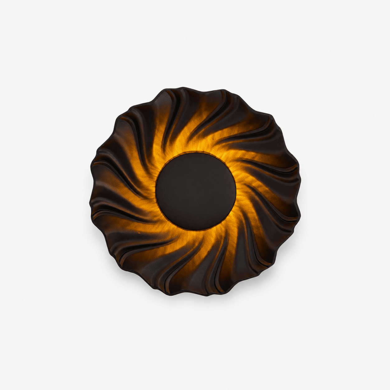 Solar Spiral Wall Sconce