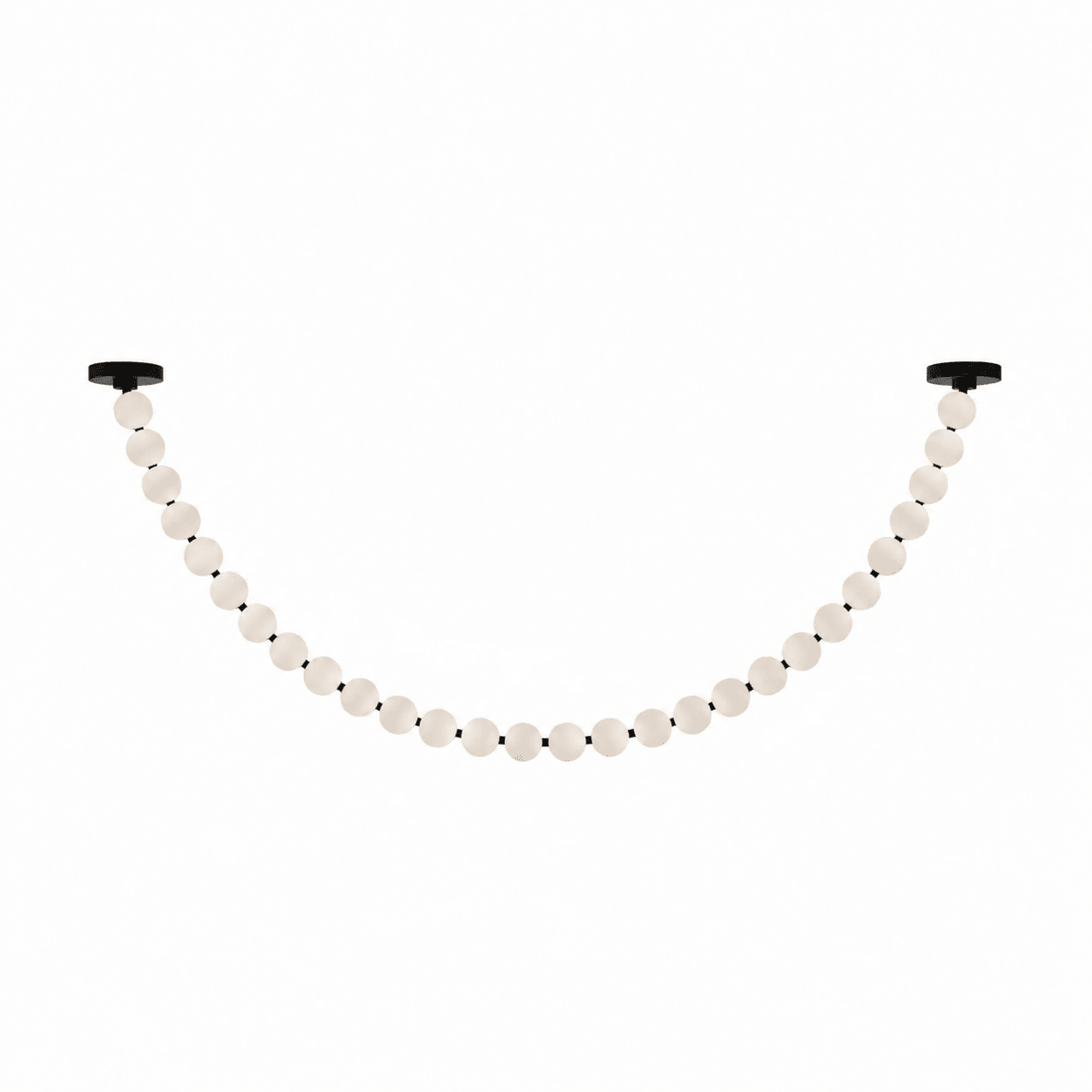 Pearl Necklace Balls Chandelier