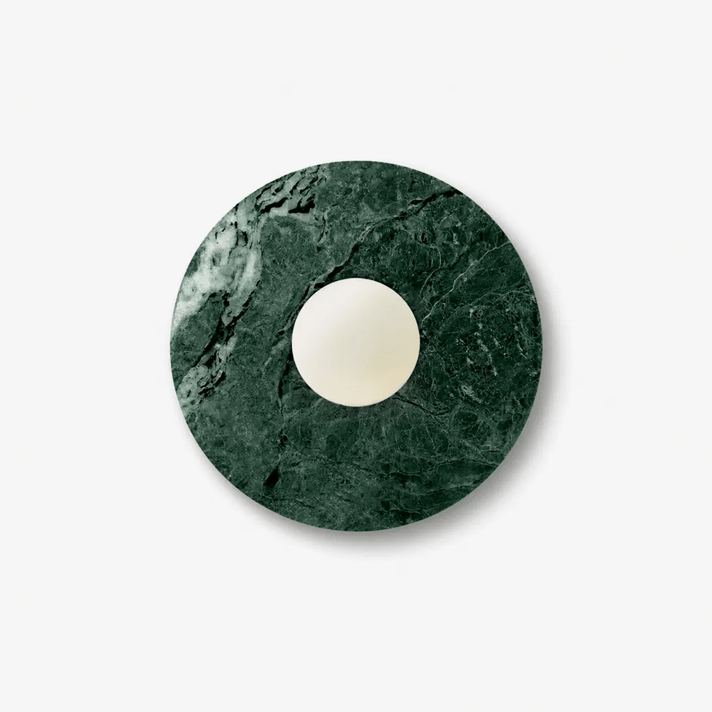 Pietraluna Round Stone Disc Wall Sconce