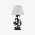 Rosaspina Wrought Iron Rose Table Lamp