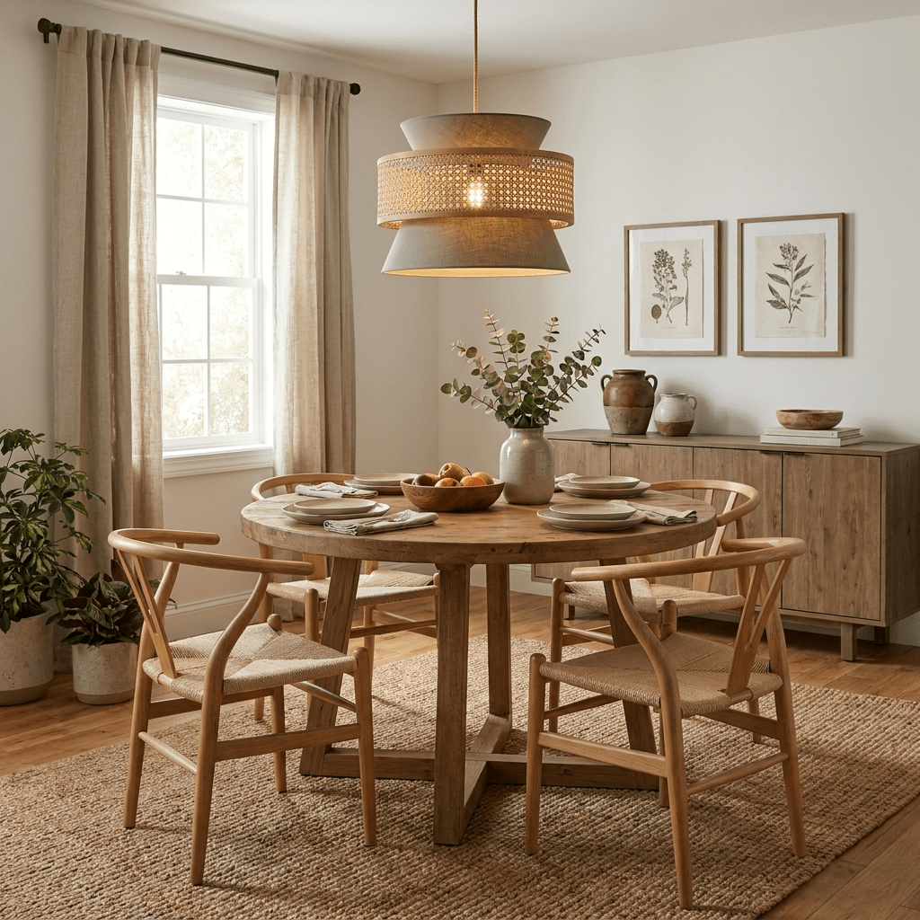 Sienna Rattan Pendant Light