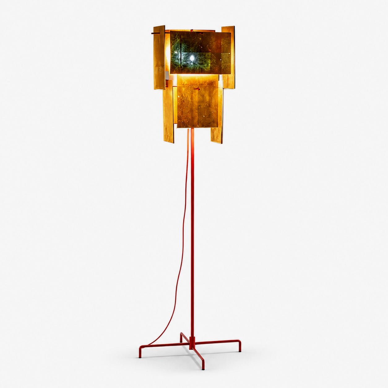 Gold Gallery Floor Lamp
