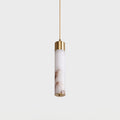 Alabaster Tala Brass Pendant Lamp