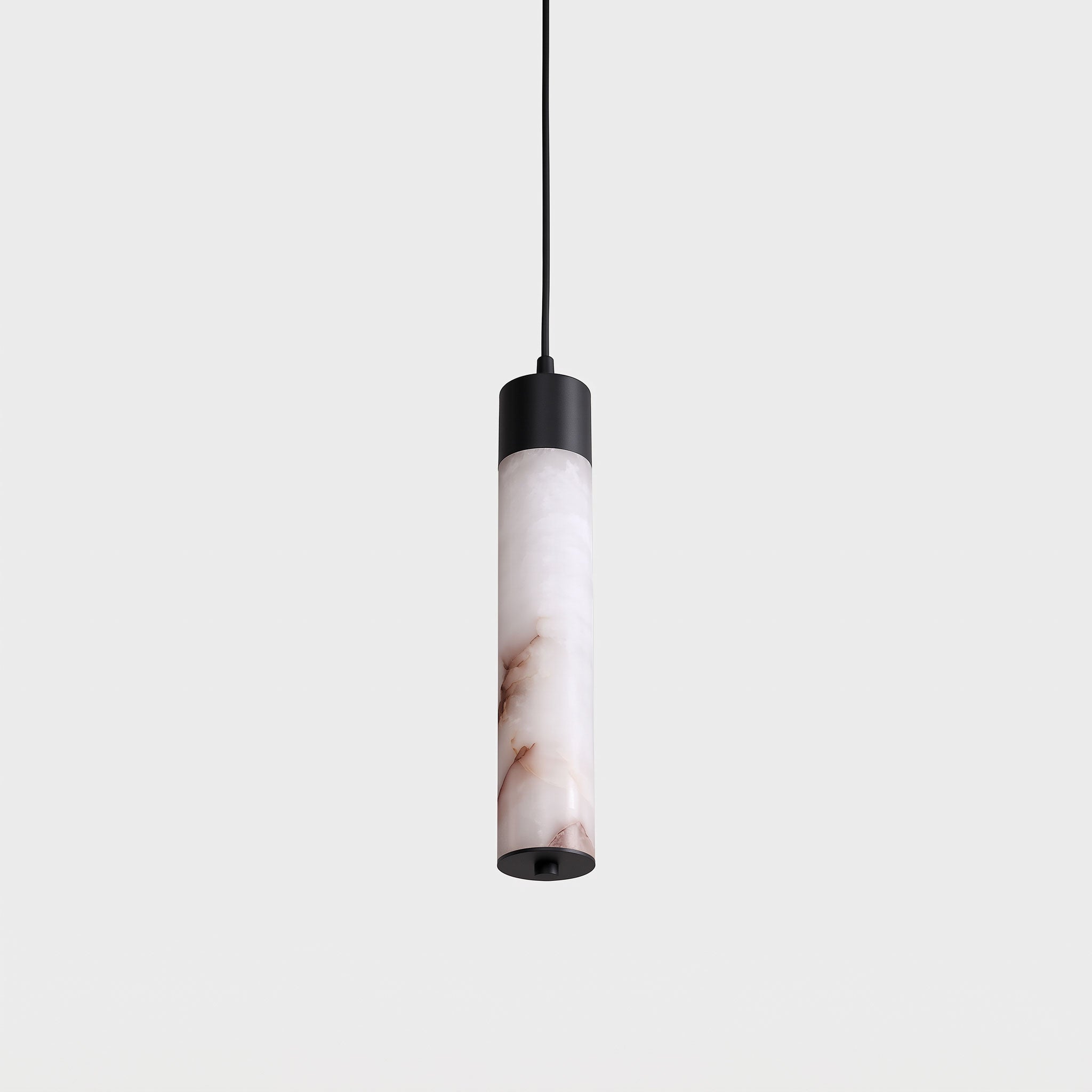 Alabaster Tala Brass Pendant Lamp