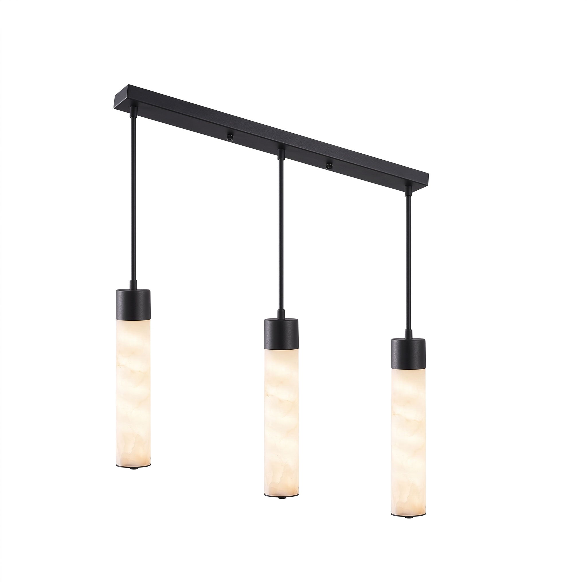 Alabaster Tala Brass Pendant Lamp