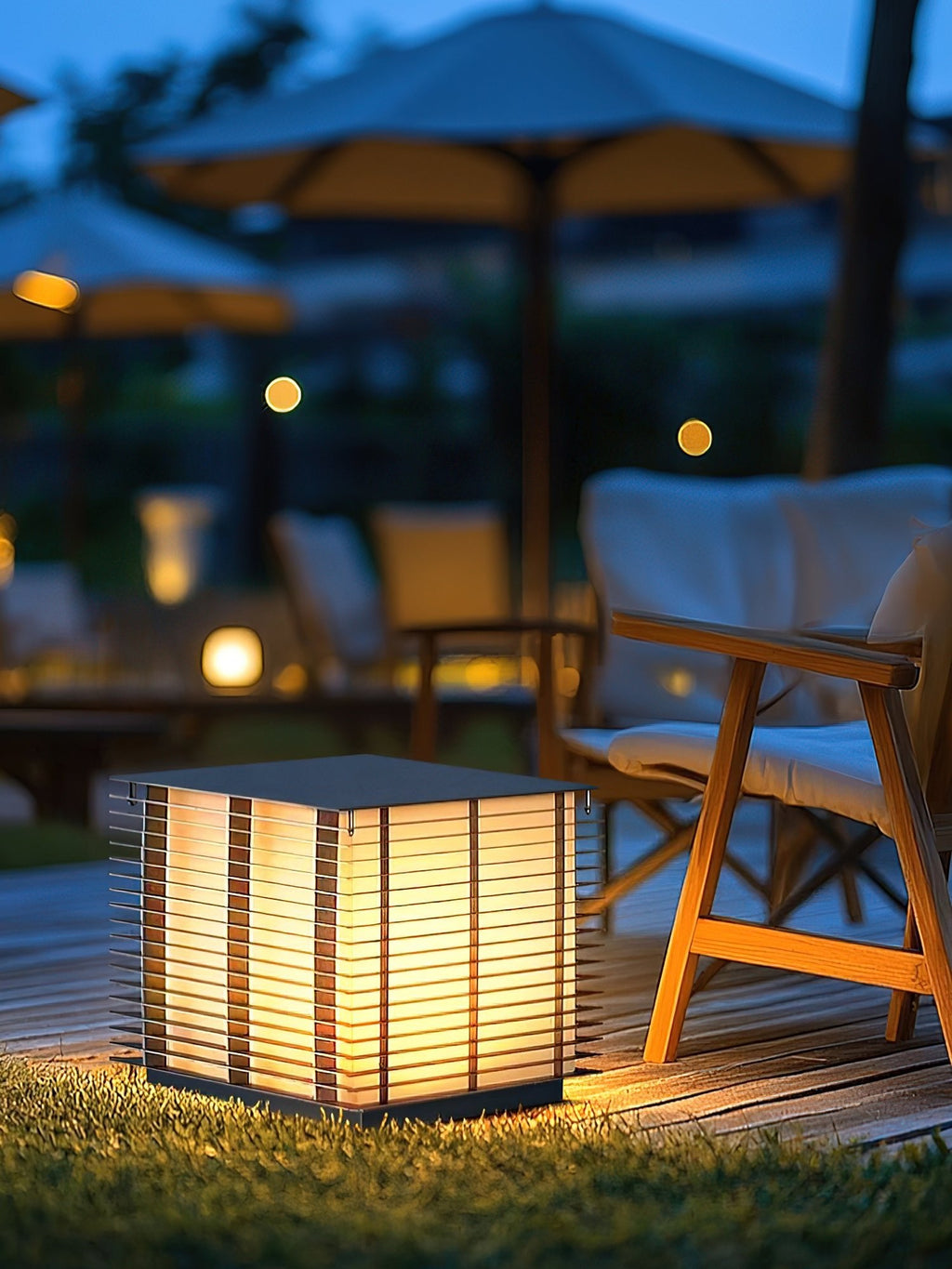 Grid Post Outdoor Light