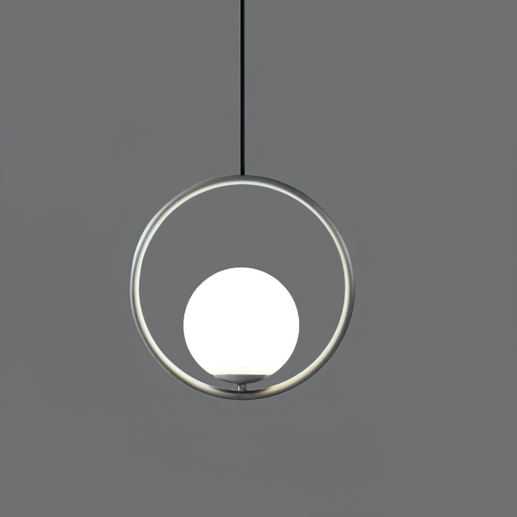 Loop Brass Pendant Light