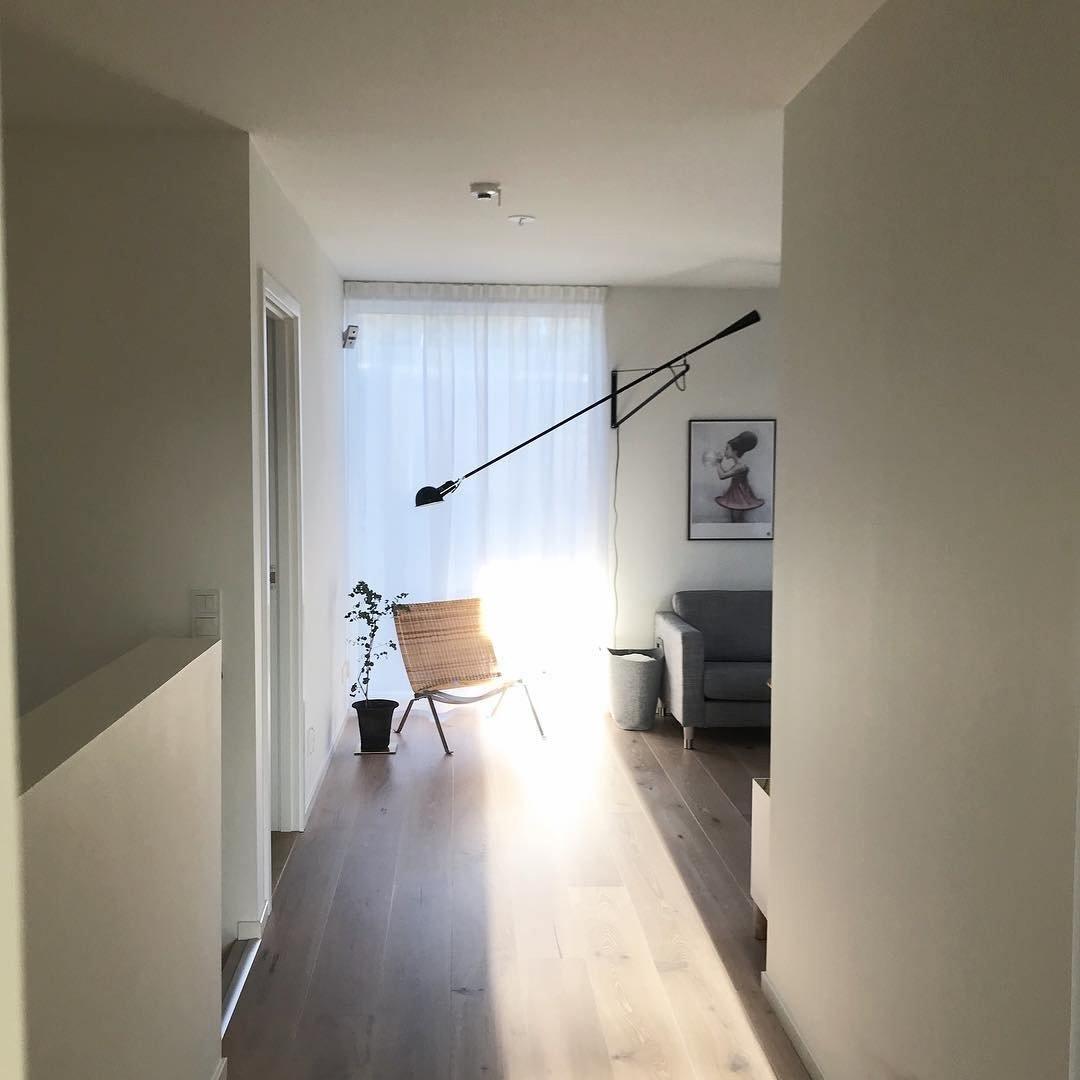 Long Swing Arm Wall Lamp