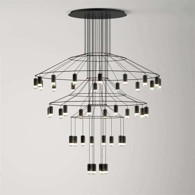 Lattice Chandelier