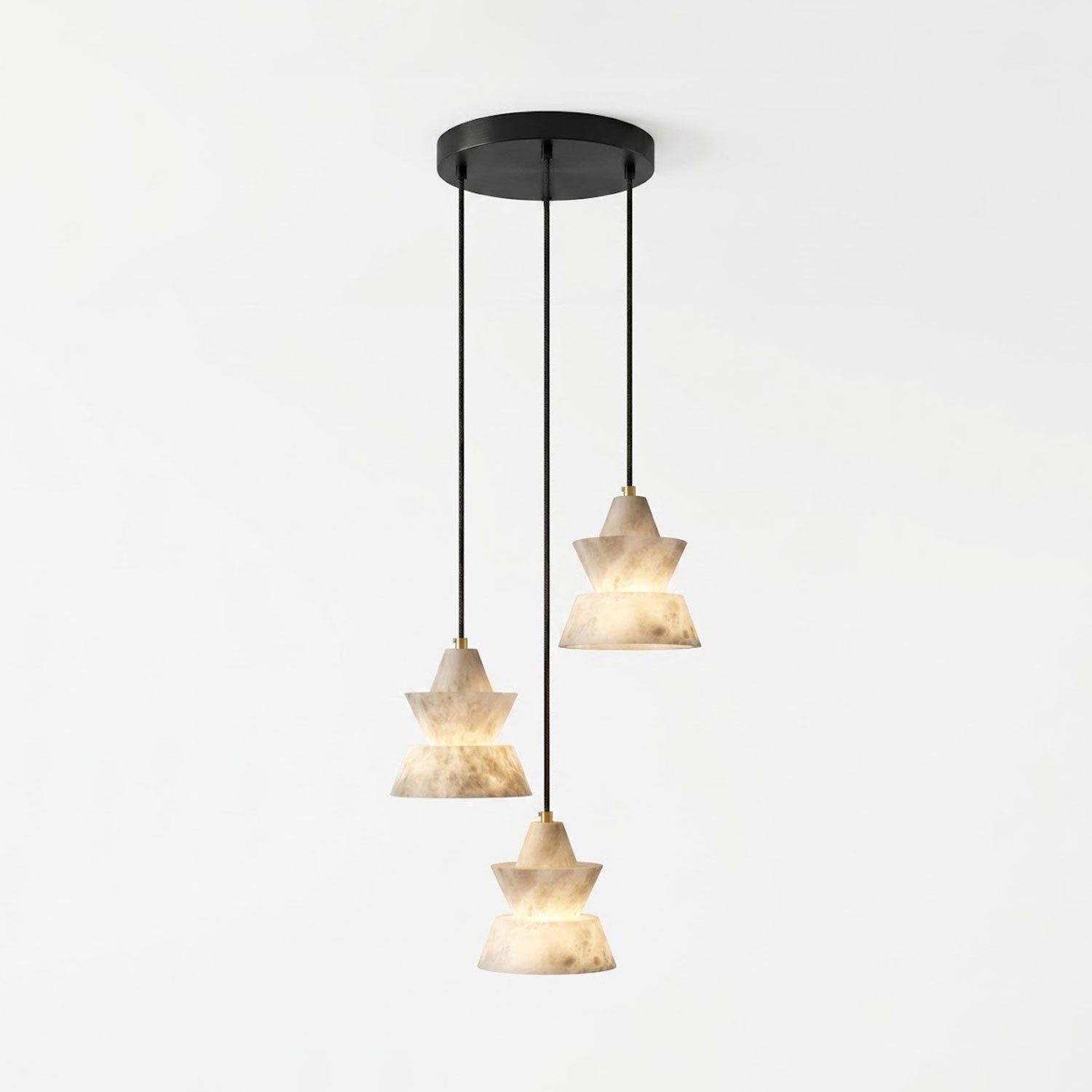 Trivola Alabaster Pendant Light