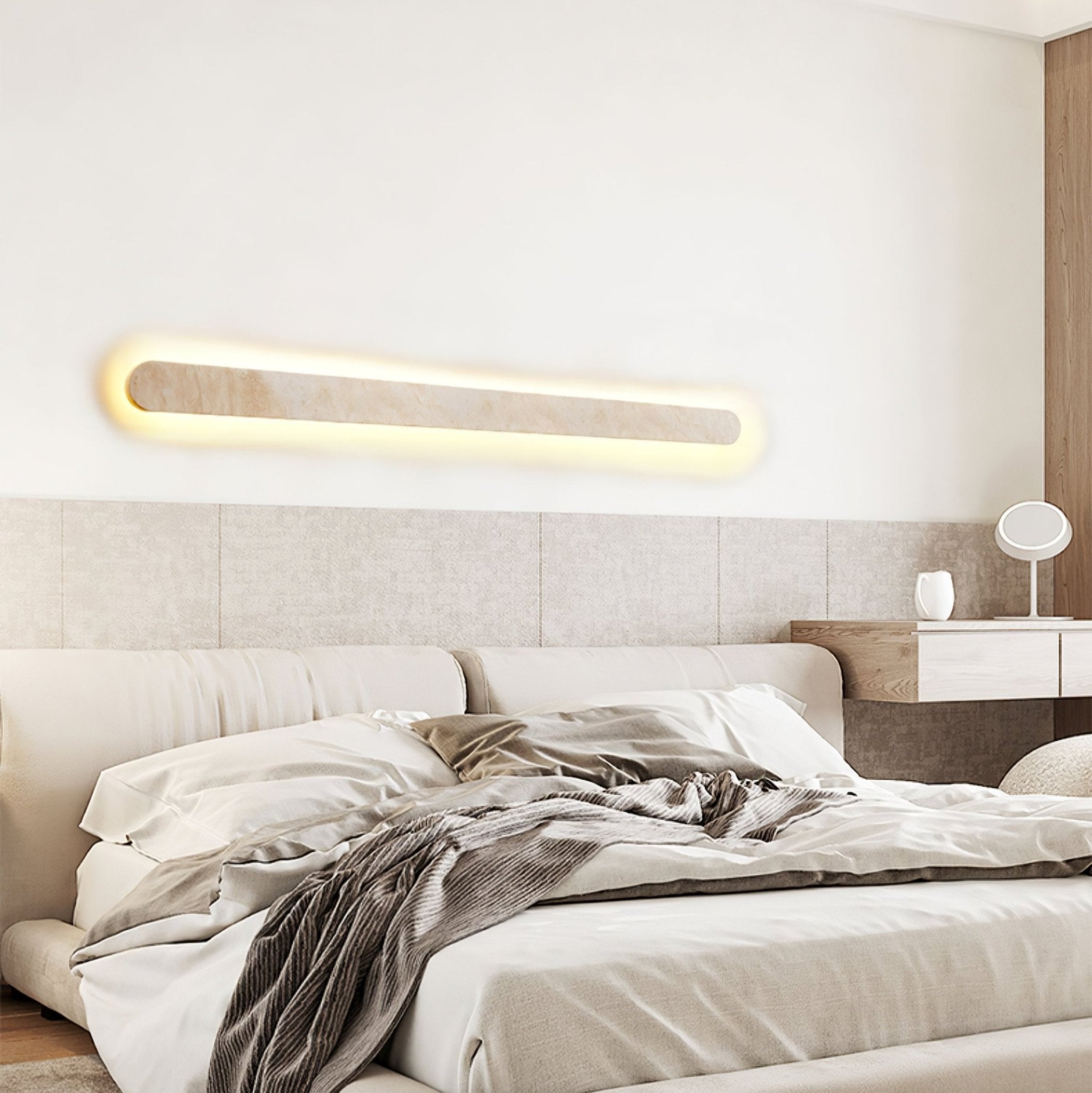 Lior Travertine Wall Light