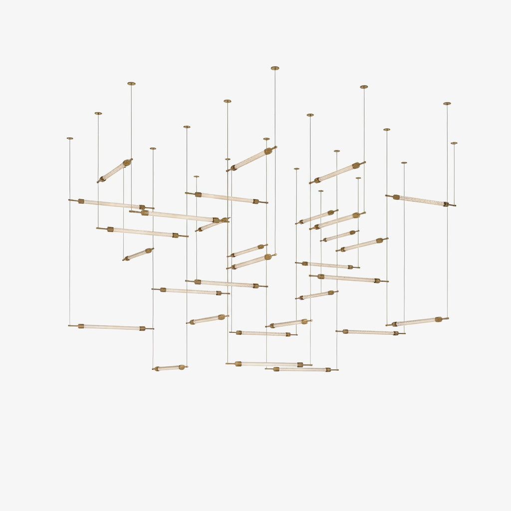 Crystal Grid Customize Chandelier