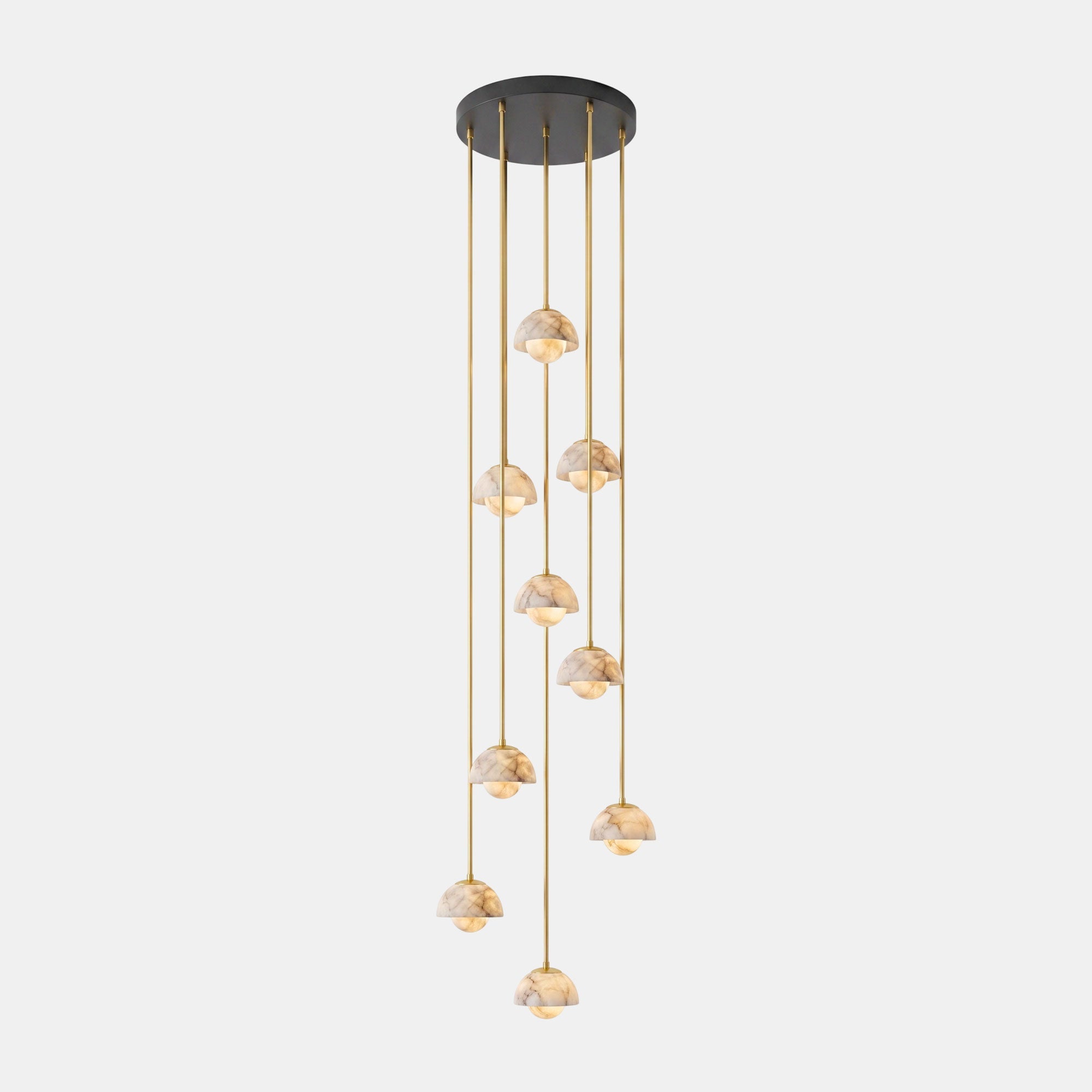 Alabaster Bud Pendant Lamp