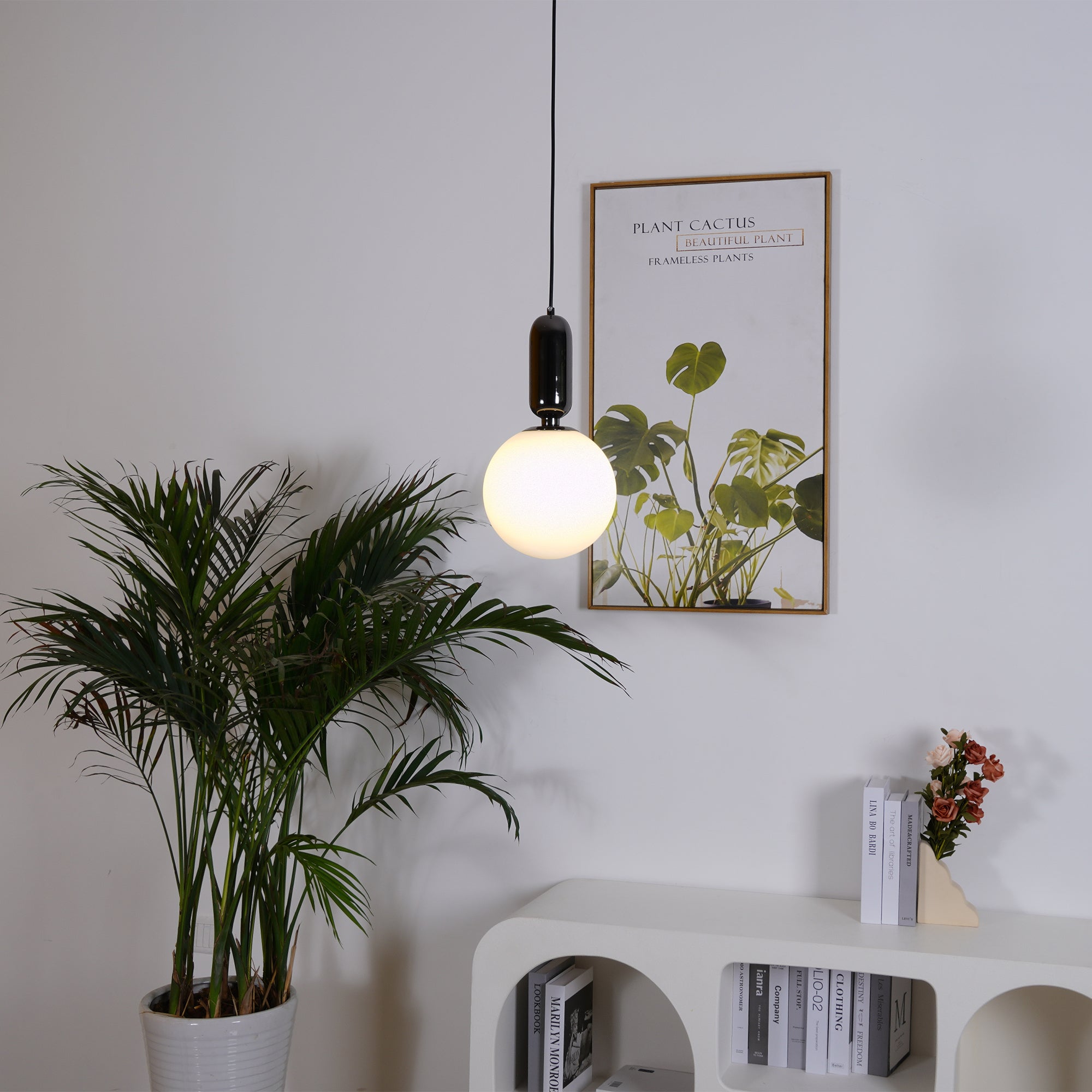 Capsule Globe Pendant Light
