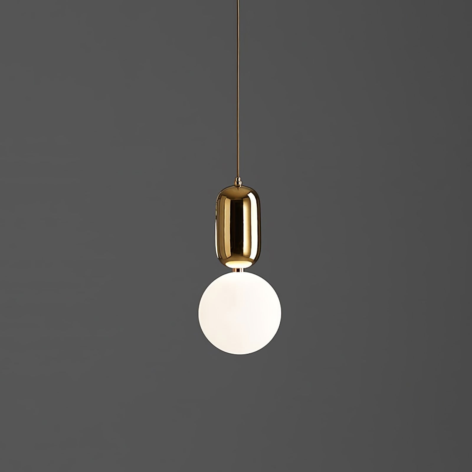 Capsule Globe Pendant Light