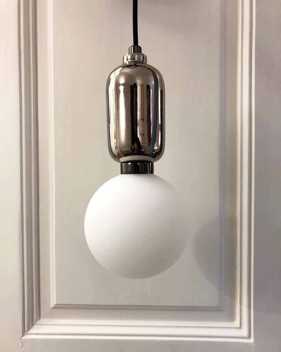 Capsule Globe Pendant Light