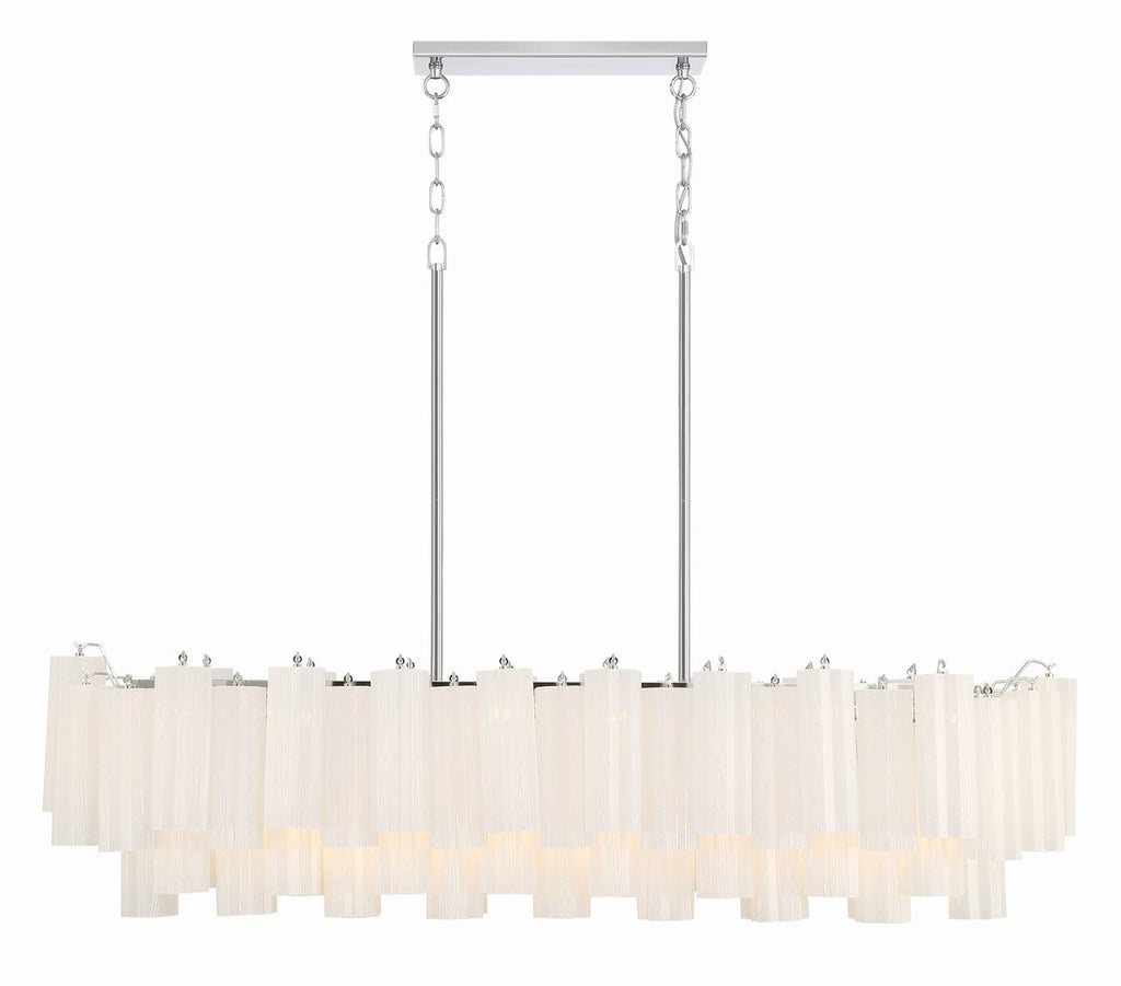 Eloria Glass Linear Chandelier