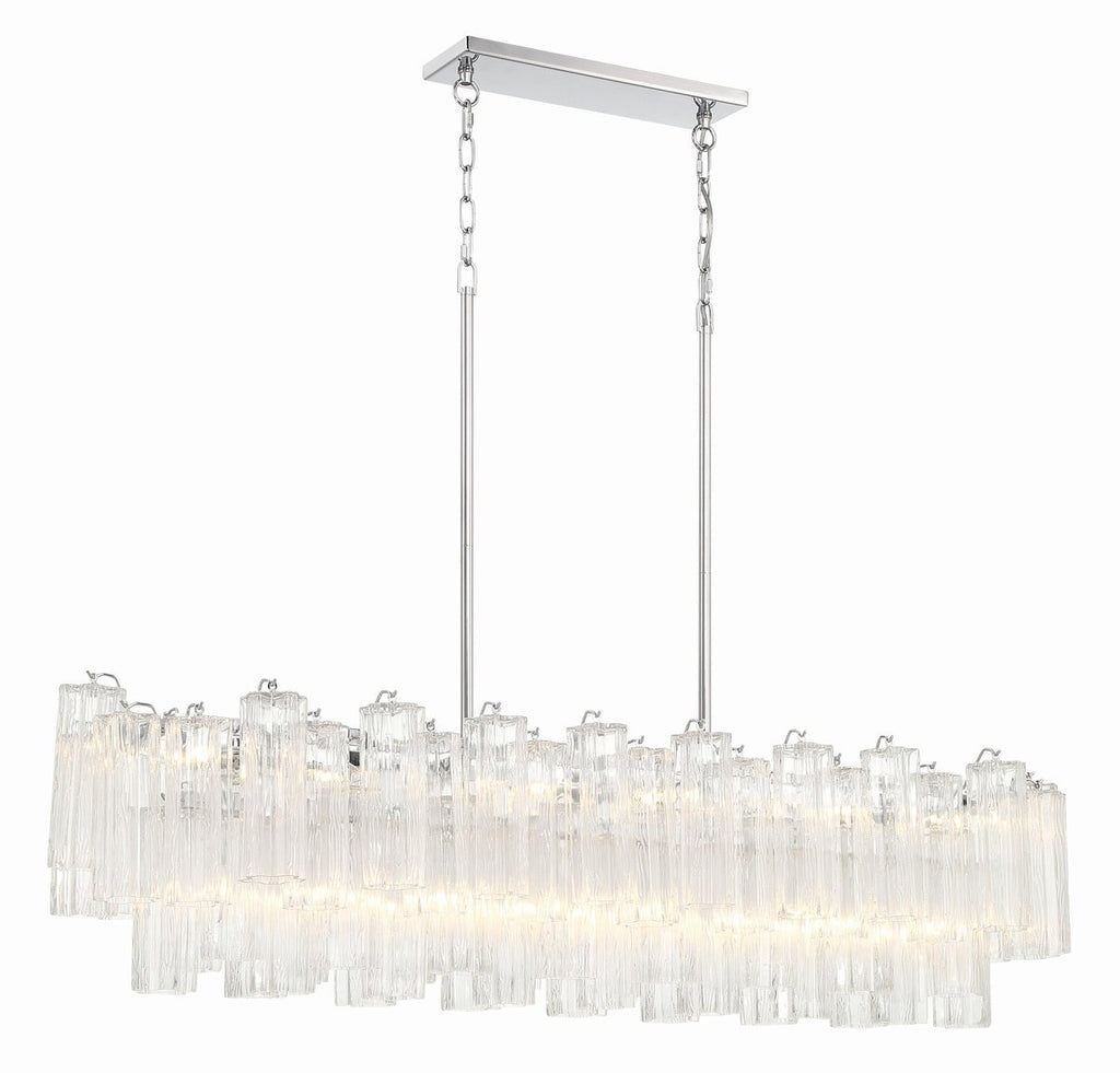 Eloria Glass Linear Chandelier