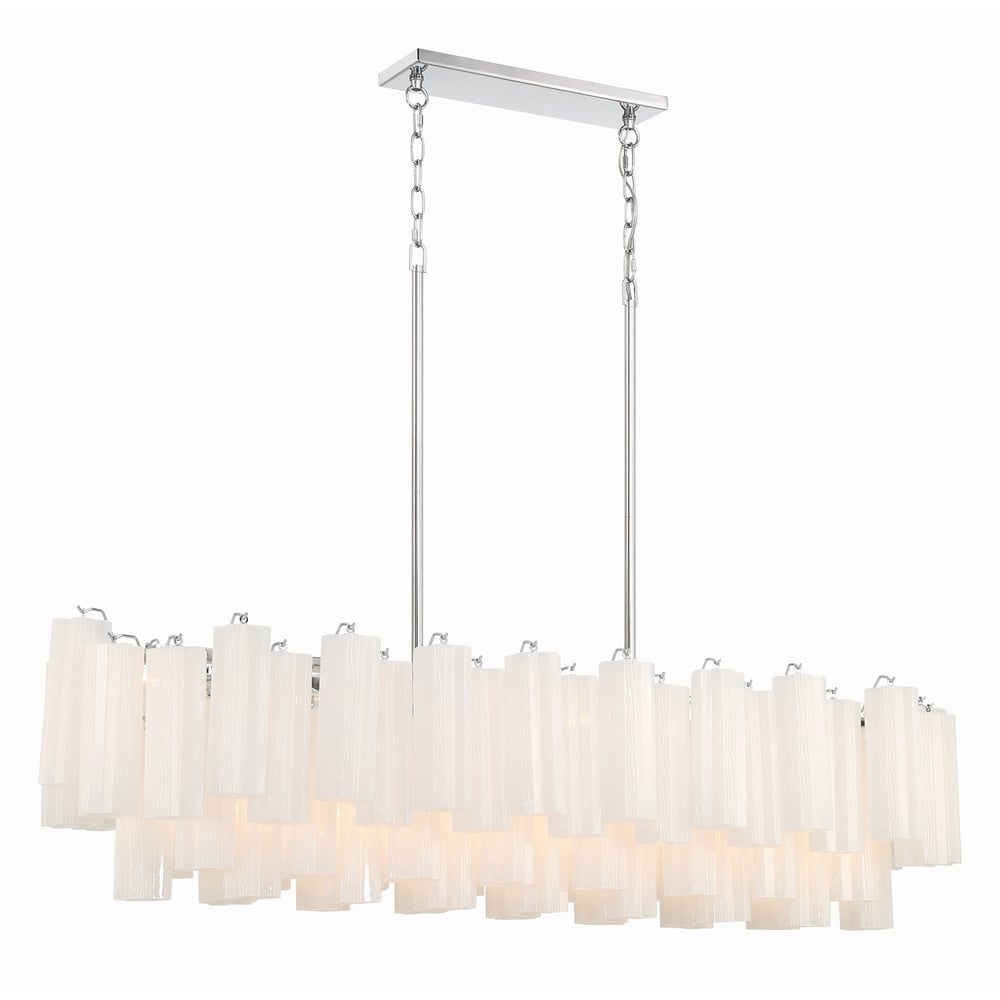 Eloria Glass Linear Chandelier