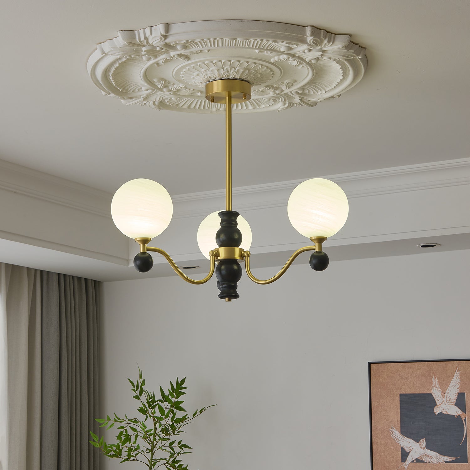 Aether Sphere Chandelier