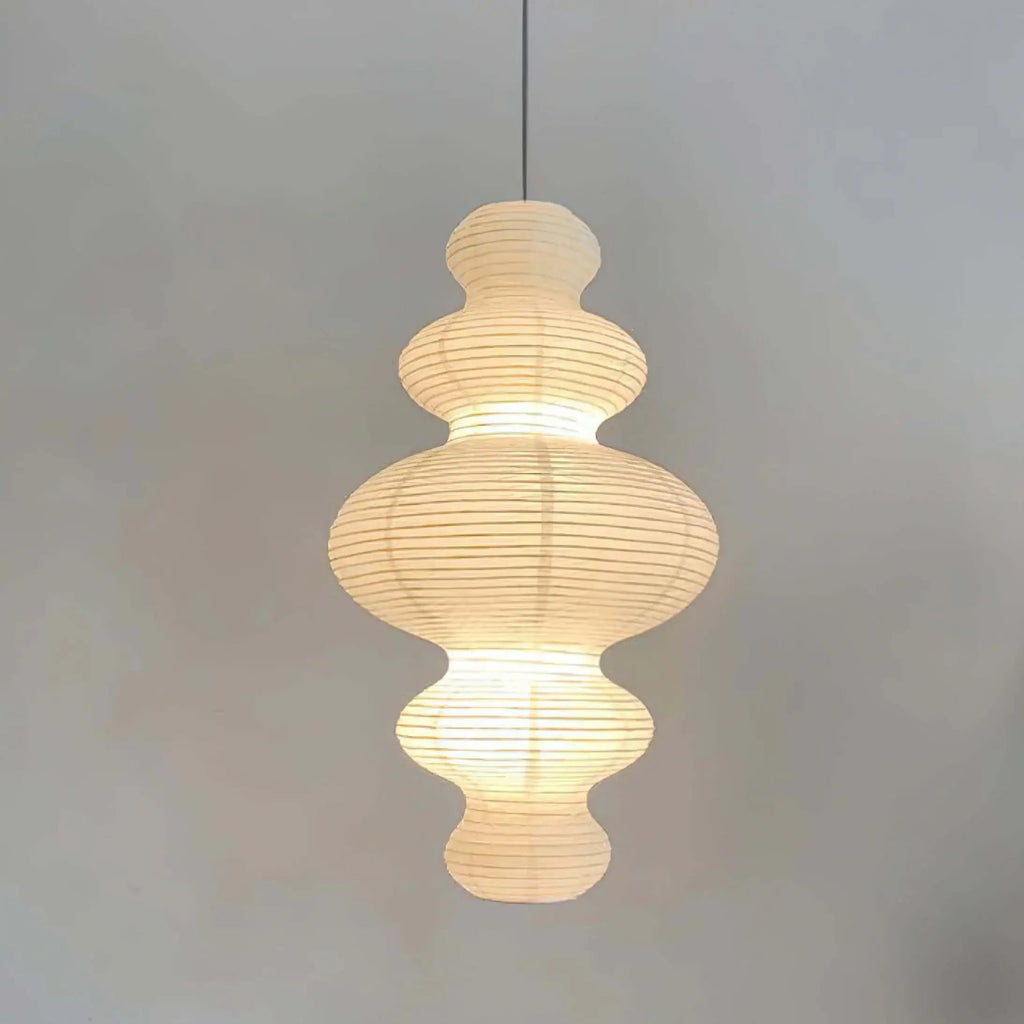 Kozo Paper Metal Pendant Lamp