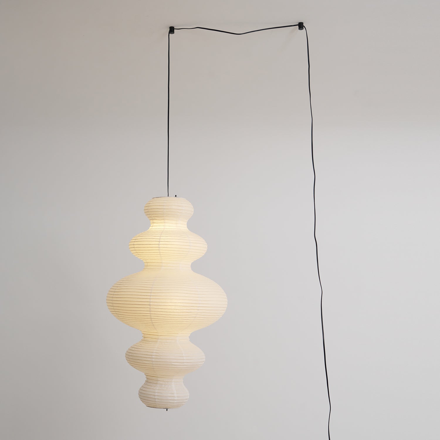 Kozo Paper Tower Swag Pendant